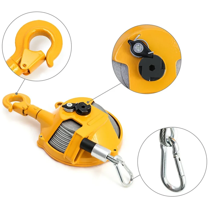 B84B-Hanging Holding Equipment Retractable Spring Balancer,2-7Lbs(1-3Kg), Retractable Spring Tool
B84B-Hanging Holding Equipment Retractable Spring Balancer,2-7Lbs(1-3Kg), Retractable Spring Tool