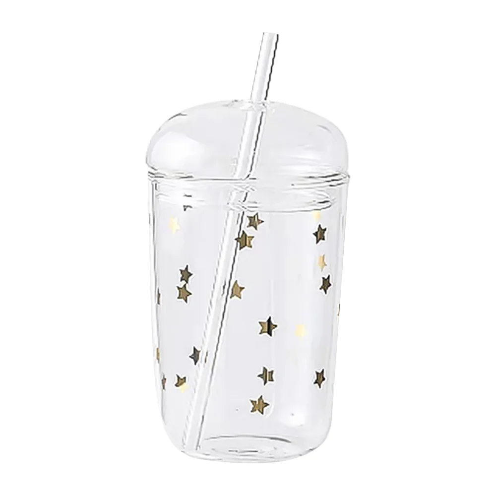 Glass Sippy Cup Clear Water Bottle Drinking Cover Portable Straw Large Capacity Juice Mug with Baby Coffee Cups
Glass Sippy Cup Clear Water Bottle Drinking Cover Portable Straw Large Capacity Juice Mug with Baby Coffee Cups