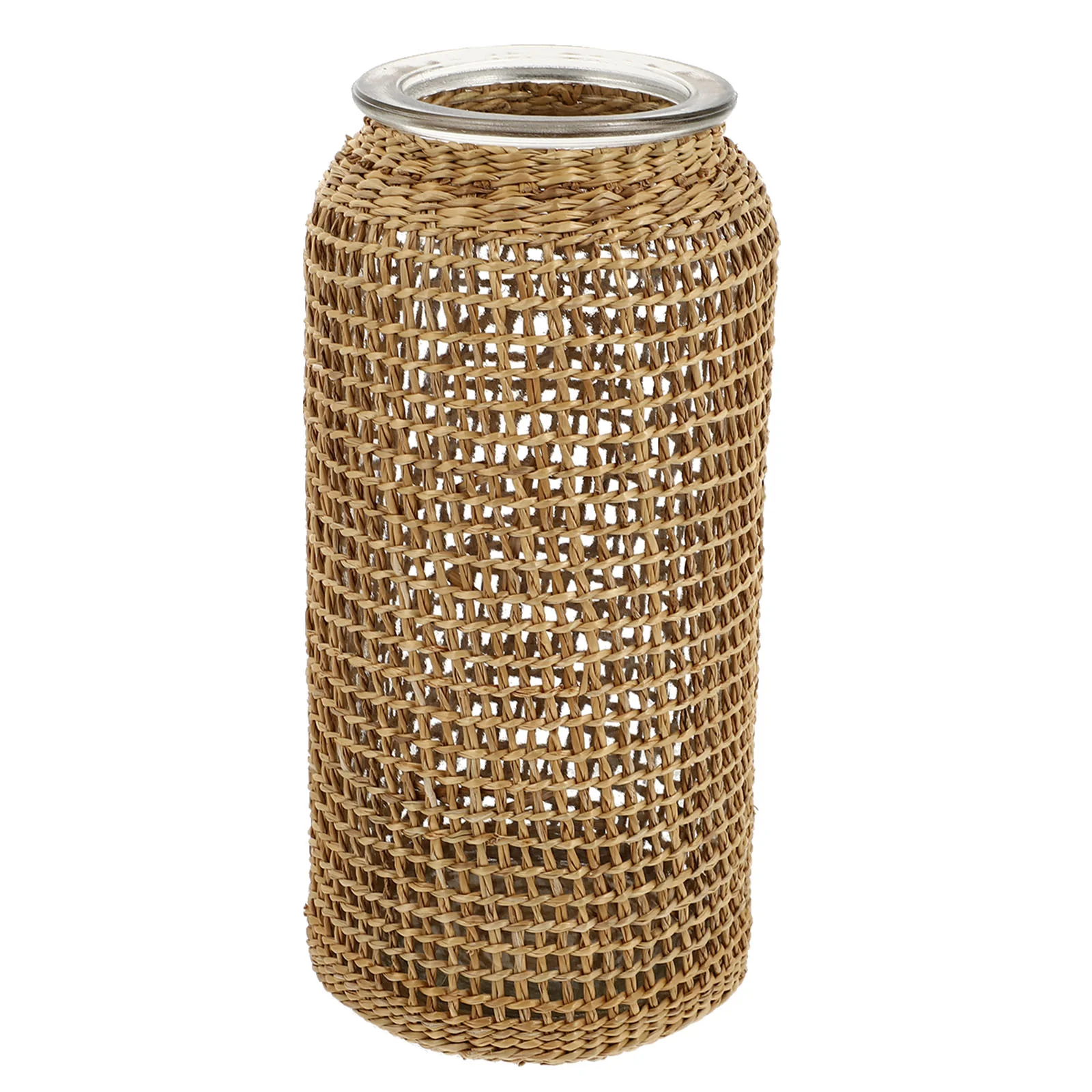 Glass Vase Flower Vessel Ornament Implement Indoor Plant Desktop Adornment Wedding Decor Wicker Decorative
Glass Vase Flower Vessel Ornament Implement Indoor Plant Desktop Adornment Wedding Decor Wicker Decorative