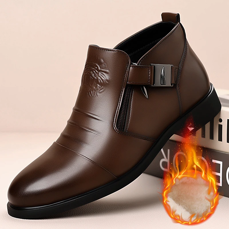 The Best-selling High-quality Fashionable Bang Bo Zai Men Boots Come with Zippers Buckles Pleats for Warmth (38-48)
The Best-selling High-quality Fashionable Bang Bo Zai Men Boots Come with Zippers Buckles Pleats for Warmth (38-48)