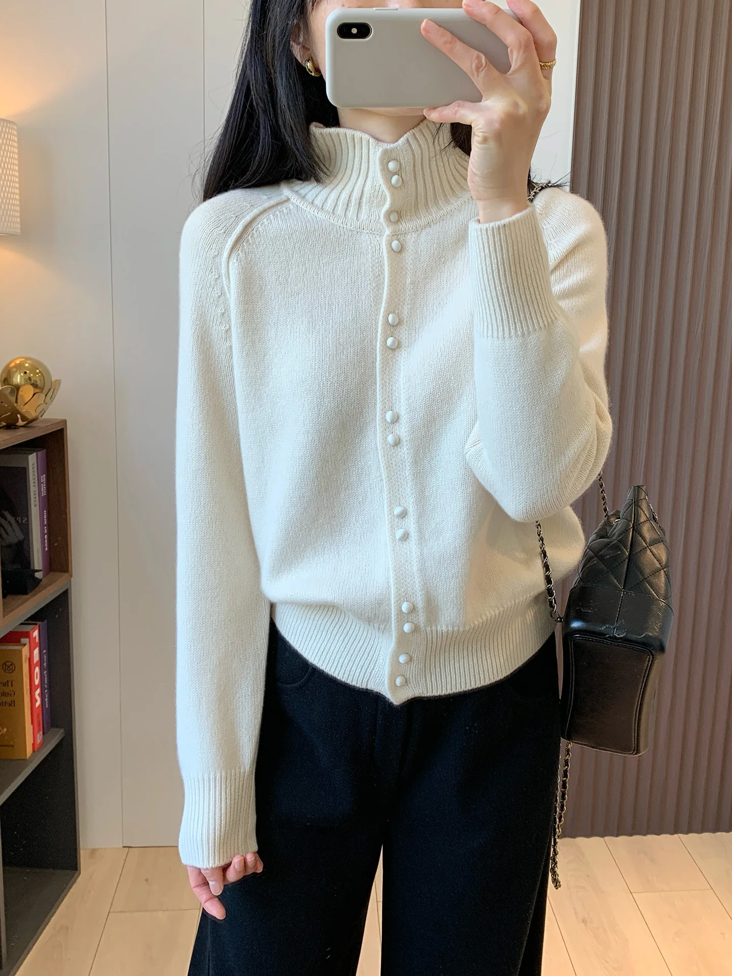 e High Collar Thiened Woolen Knitted Sweater Comfortable Soft Cozy Women's Winter Faion Long Sve Top
e High Collar Thiened Woolen Knitted Sweater Comfortable Soft Cozy Women's Winter Faion Long Sve Top