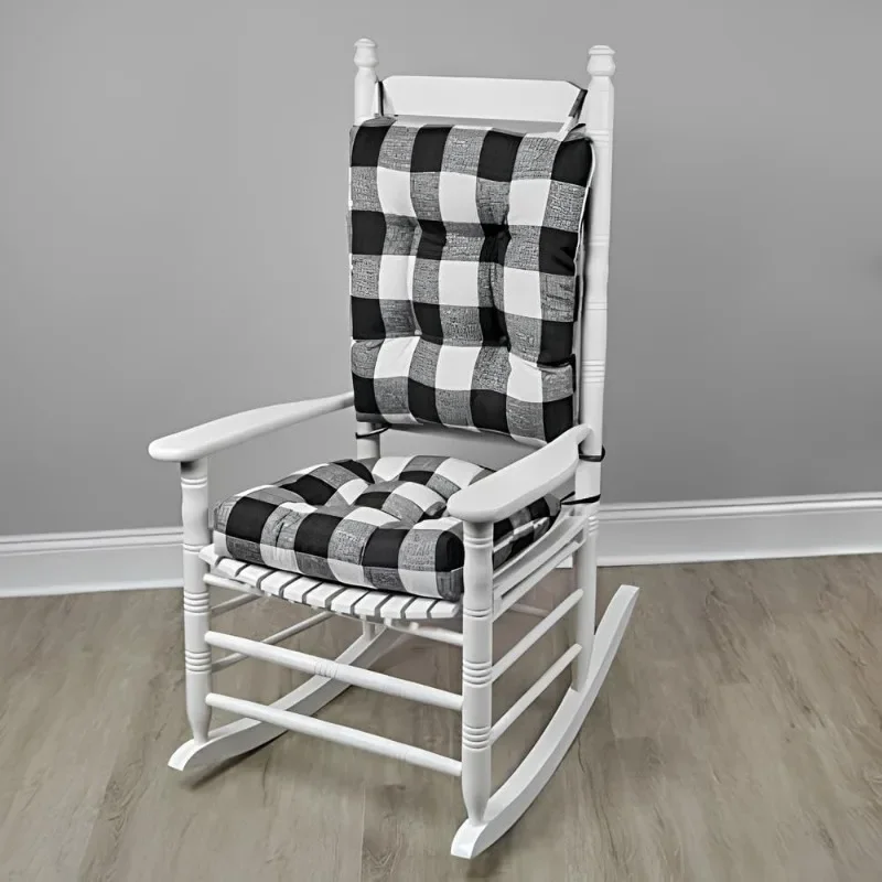 19x21 Outdoor Rocker Cushions Set - Thick Patio Chair Pads with Ties, Waterproof Furniture Seats for Garden Swing
19x21 Outdoor Rocker Cushions Set - Thick Patio Chair Pads with Ties, Waterproof Furniture Seats for Garden Swing