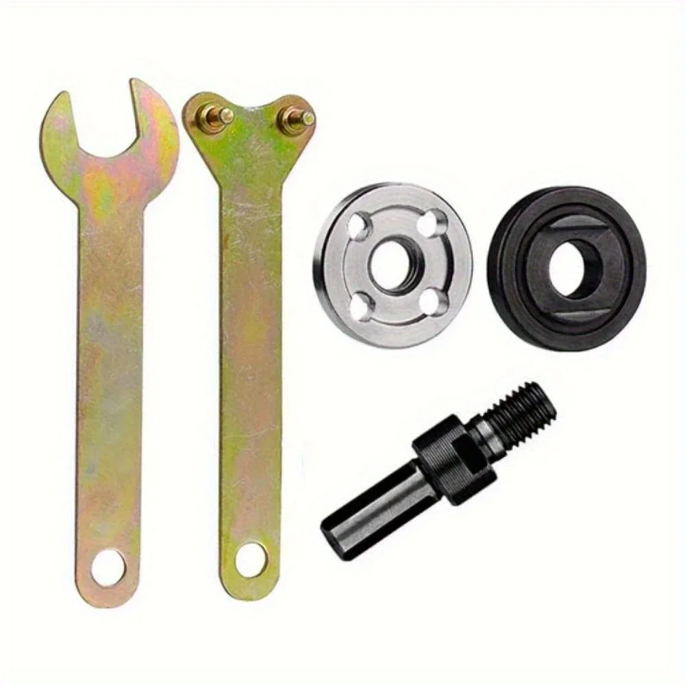 10Mm Electric Drill Angle Grinder Metal Connection Kit - Cutting Disc and Polishing Wheel Adapter
10Mm Electric Drill Angle Grinder Metal Connection Kit - Cutting Disc and Polishing Wheel Adapter