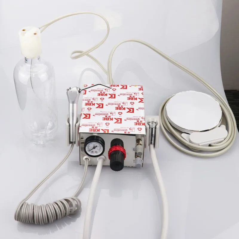 Premium Portable Turbine Unit Work with Air Compressor 3 Way Syringe 2/4 Holes Teeth Whitenings Lab Equipment
Premium Portable Turbine Unit Work with Air Compressor 3 Way Syringe 2/4 Holes Teeth Whitenings Lab Equipment