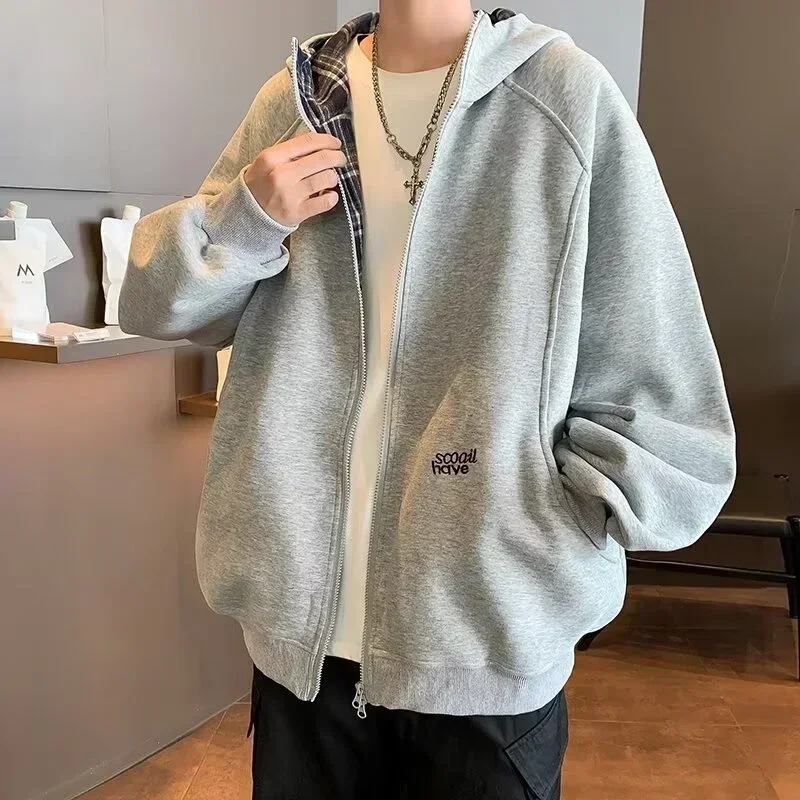 Spring Y2K Vintage Zipper Sweatshirt For Men New Patchwork Plaid Oversized Hoodies Women Casual Streetwear Jacket Tracksuit
Spring Y2K Vintage Zipper Sweatshirt For Men New Patchwork Plaid Oversized Hoodies Women Casual Streetwear Jacket Tracksuit