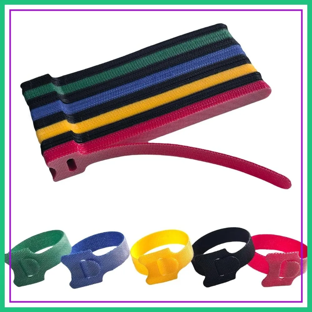160 Pcs 6-Inch Reusable Cable Ties, Multi-Color Hook and Loop Cord Organizer for Home, Office, Data Centers
160 Pcs 6-Inch Reusable Cable Ties, Multi-Color Hook and Loop Cord Organizer for Home, Office, Data Centers
