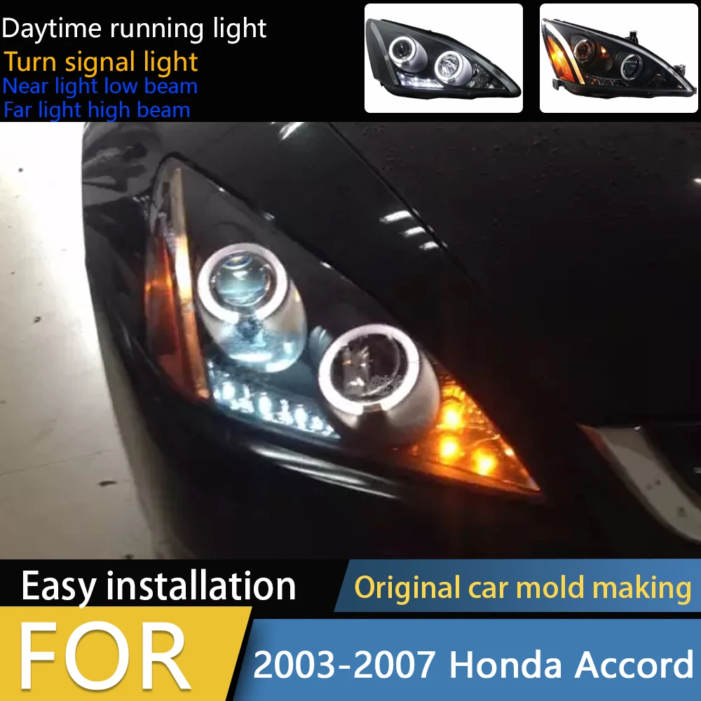 Автомобильный Стайлинг Фара для Honda Accord 2003-2007 Светодиодная фара для Accord 7 Фара DRL HID Ксеноновые биксеноновые линзы Аксессуары
Автомобильный Стайлинг Фара для Honda Accord 2003-2007 Светодиодная фара для Accord 7 Фара DRL HID Ксеноновые биксеноновые линзы Аксессуары