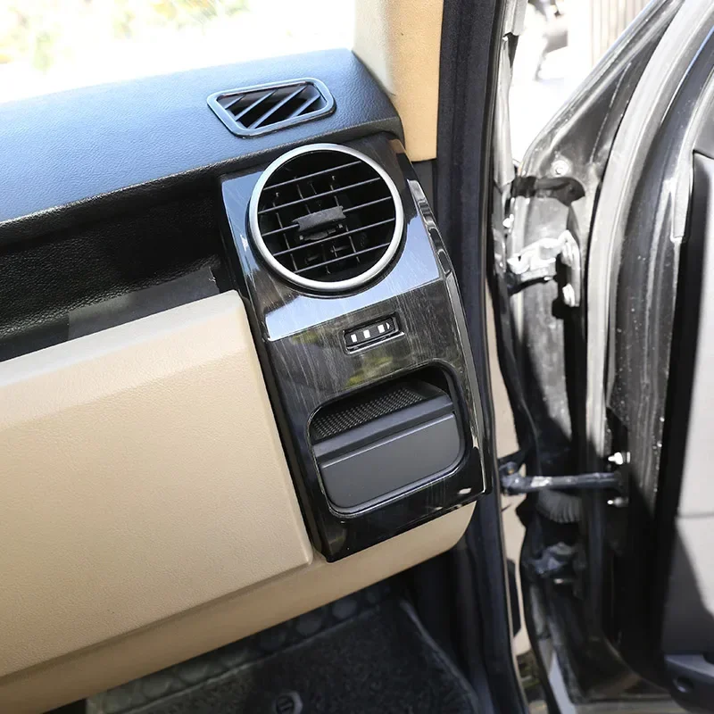 ABS Black Side Air Conditioning Vent Outlet Cover Trim Stickers Interior Car Accessories For Land Rover Discovery 3 LR3 2004-09
ABS Black Side Air Conditioning Vent Outlet Cover Trim Stickers Interior Car Accessories For Land Rover Discovery 3 LR3 2004-09