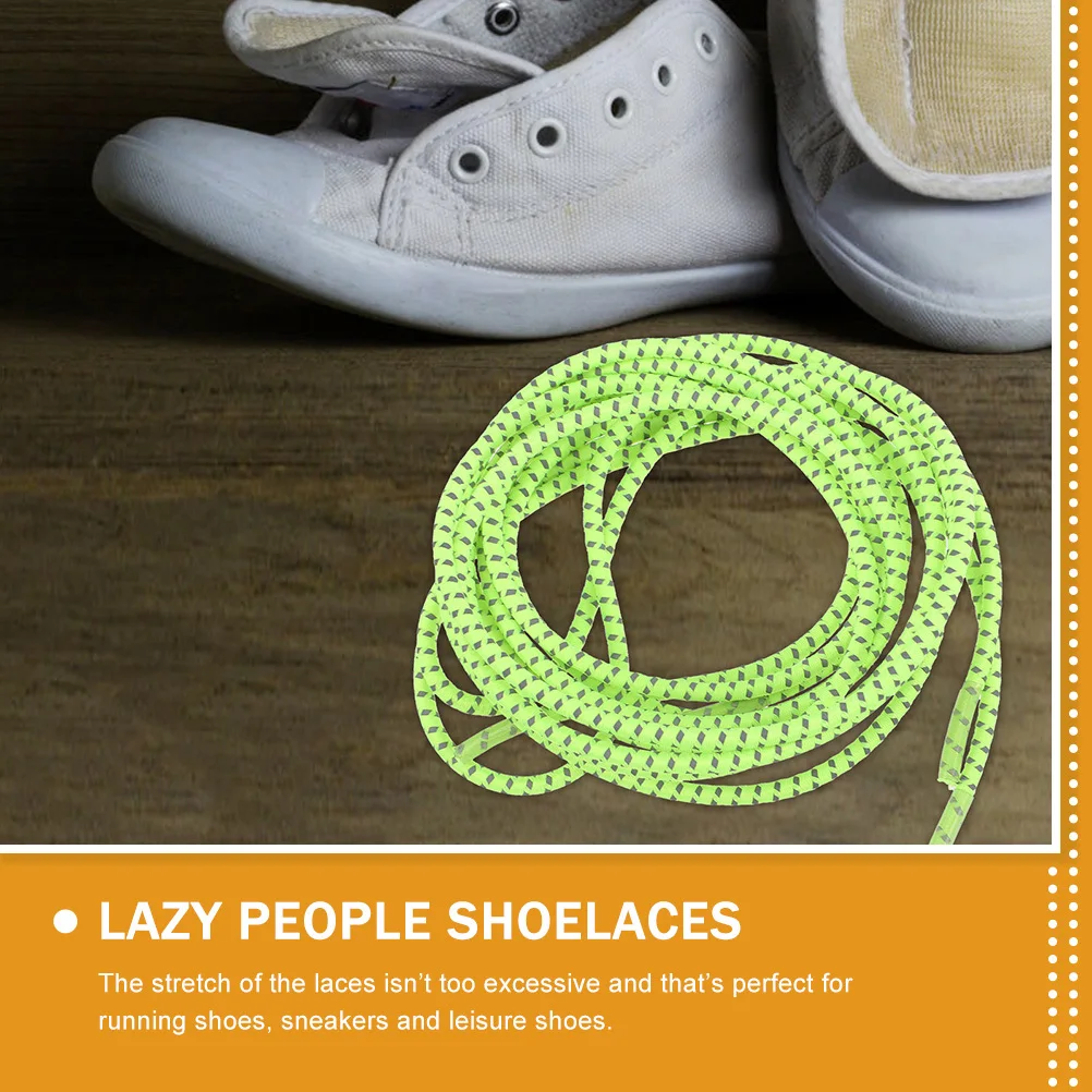 2Pairs Elastic Reflective Shoelaces Durable Lightweight Night Running Shoe Laces for Outdoor Sports Sneakers Anti-Loose
2Pairs Elastic Reflective Shoelaces Durable Lightweight Night Running Shoe Laces for Outdoor Sports Sneakers Anti-Loose