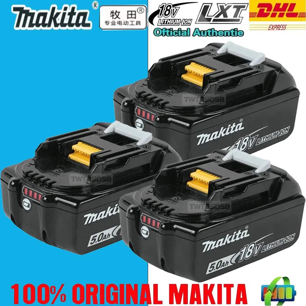 NeWoriginal Makita rechargeable power tool battery18V6.0Ah,Makita LXT BL1860B BL1860BL1850 BL1830 Replaceable LED lithium-ion
NeWoriginal Makita rechargeable power tool battery18V6.0Ah,Makita LXT BL1860B BL1860BL1850 BL1830 Replaceable LED lithium-ion
