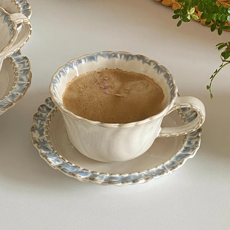 HYS court smoke blue series afternoon tea ceramic coffee cup saucer style black tea coffee milk cup
HYS court smoke blue series afternoon tea ceramic coffee cup saucer style black tea coffee milk cup