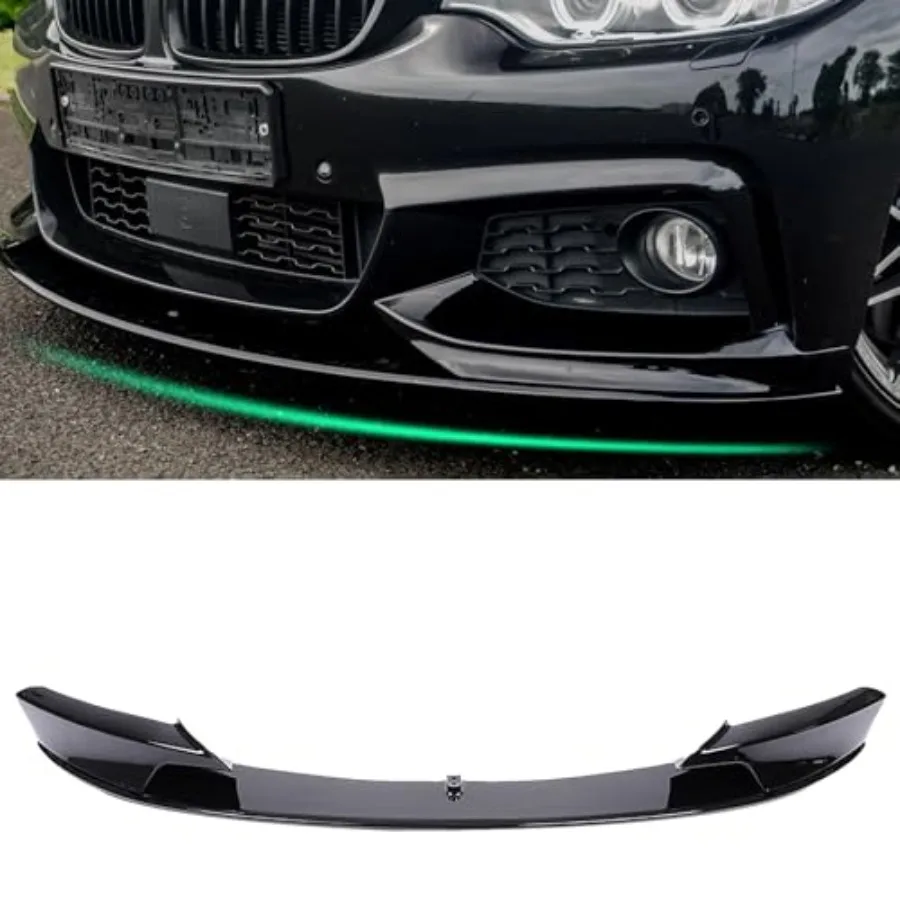Front Bumper Lip Spoiler for BMW 5 Series F10 M-Sport Bumper Glossy Black ABS Air Dam Compatible with 528i 530i 535i 550i Model
Front Bumper Lip Spoiler for BMW 5 Series F10 M-Sport Bumper Glossy Black ABS Air Dam Compatible with 528i 530i 535i 550i Model