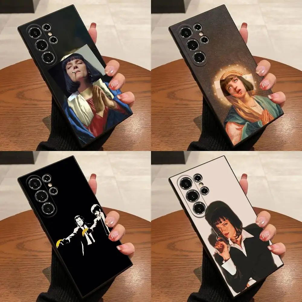Mia Wallace P-Pulp Funny Fiction Phone Case For Samsung S25,S24,S21,S22,S23,S30,Ultra,S20,Plus,Fe,Lite,5G Black Shell 
Mia Wallace P-Pulp Funny Fiction Phone Case For Samsung S25,S24,S21,S22,S23,S30,Ultra,S20,Plus,Fe,Lite,5G Black Shell