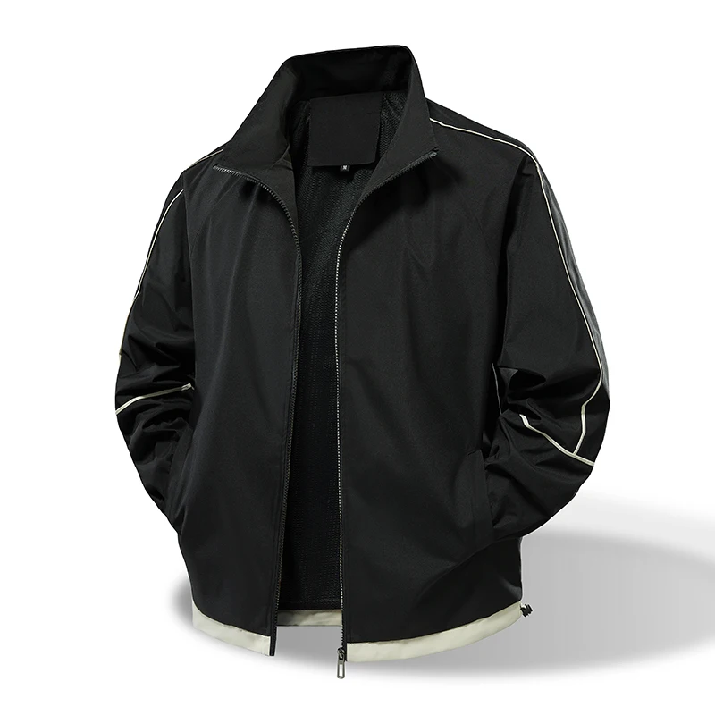 Мужская повседневная куртка свободного кроя для весны и осени, ветрозащитная, из полиэстера, с воротником-стойкой, молодежная, для активного отдыха, JXAETE 2026, Новинка
Мужская повседневная куртка свободного кроя для весны и осени, ветрозащитная, из полиэстера, с воротником-стойкой, молодежная, для активного отдыха, JXAETE 2026, Новинка