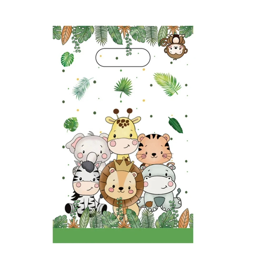 Jungle Animals Party Candy Gift Bags Biscuit Packing Bag Wild One Gift Bag for Guest Kids Birthday Party Supplies Baby Shower
Jungle Animals Party Candy Gift Bags Biscuit Packing Bag Wild One Gift Bag for Guest Kids Birthday Party Supplies Baby Shower 