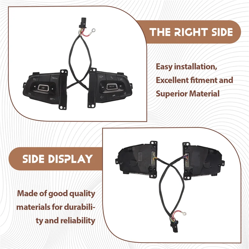 Car Multi-Function Steering Wheel Switch Buttons For Chery Tiggo 4 5X 404000048AA Audio Cruise Control Button
Car Multi-Function Steering Wheel Switch Buttons For Chery Tiggo 4 5X 404000048AA Audio Cruise Control Button