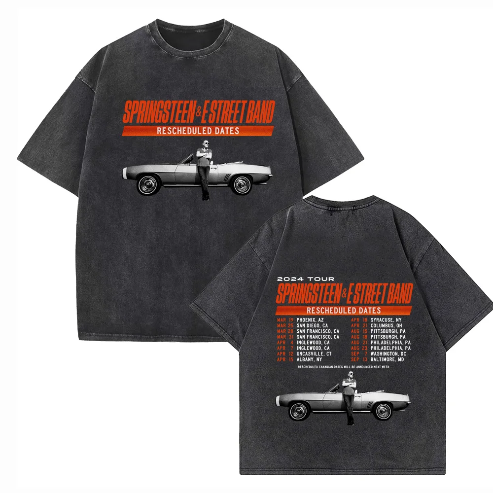 Bruce Springsteen and E Street 2024 Tour Shirts Harajuku Hip Hop Streetwear Cotton Vintage T-Shirts
Bruce Springsteen and E Street 2024 Tour Shirts Harajuku Hip Hop Streetwear Cotton Vintage T-Shirts