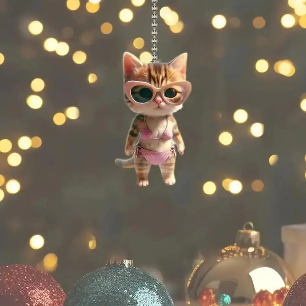 Bookshelf Ornament Christmas Tree Decoration Cute Cartoon Cat Keychain Pendant for Christmas Tree Decor Adorable Kitten for Cat
Bookshelf Ornament Christmas Tree Decoration Cute Cartoon Cat Keychain Pendant for Christmas Tree Decor Adorable Kitten for Cat