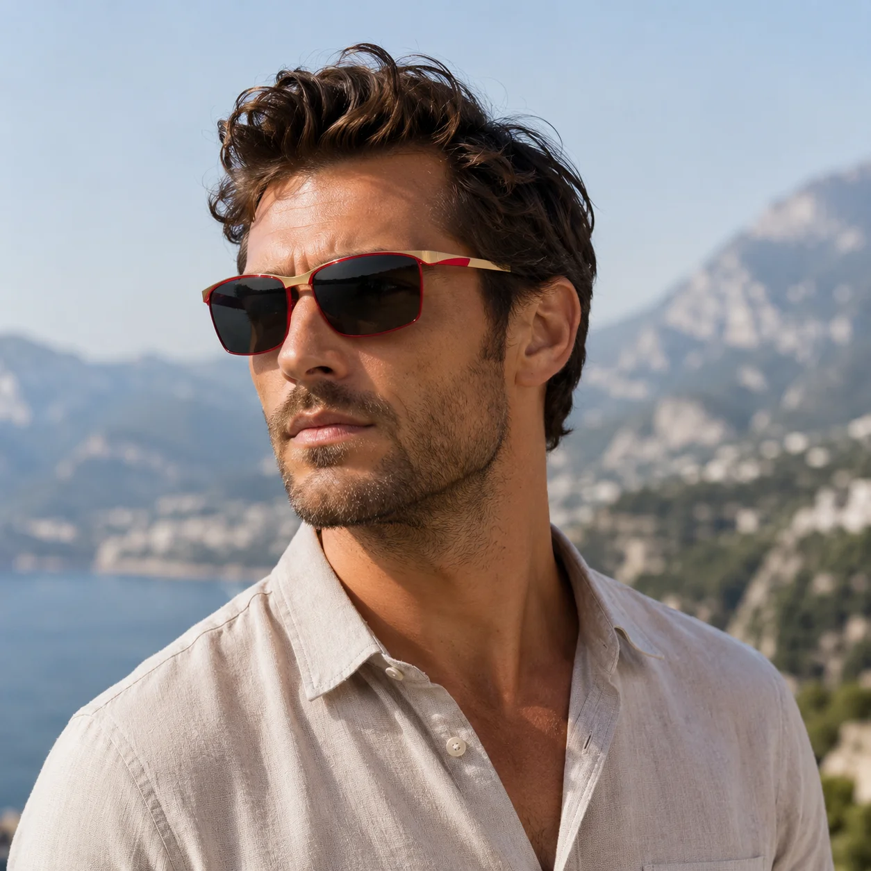 Retro Square Polarized Sunglasses Men UV400 Metal Frame TAC Lens Driving Cycling Outdoor Sports Trendy Sun Glasses Eyewear
Retro Square Polarized Sunglasses Men UV400 Metal Frame TAC Lens Driving Cycling Outdoor Sports Trendy Sun Glasses Eyewear