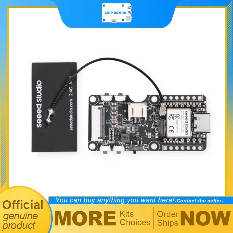 Seeedstudio XIAO ePaper ESP32-S3 EE05 board, e-ink dev kit, 24-pin support, IO expansion, BAT control
Seeedstudio XIAO ePaper ESP32-S3 EE05 board, e-ink dev kit, 24-pin support, IO expansion, BAT control