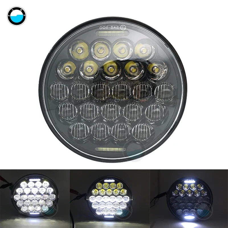 1 pcs 5-3/4" 5.75 inch Motorcycle LED Projector 5 3/4" Round led headlight For motorcycle Sportster Dyna.
1 pcs 5-3/4" 5.75 inch Motorcycle LED Projector 5 3/4" Round led headlight For motorcycle Sportster Dyna.