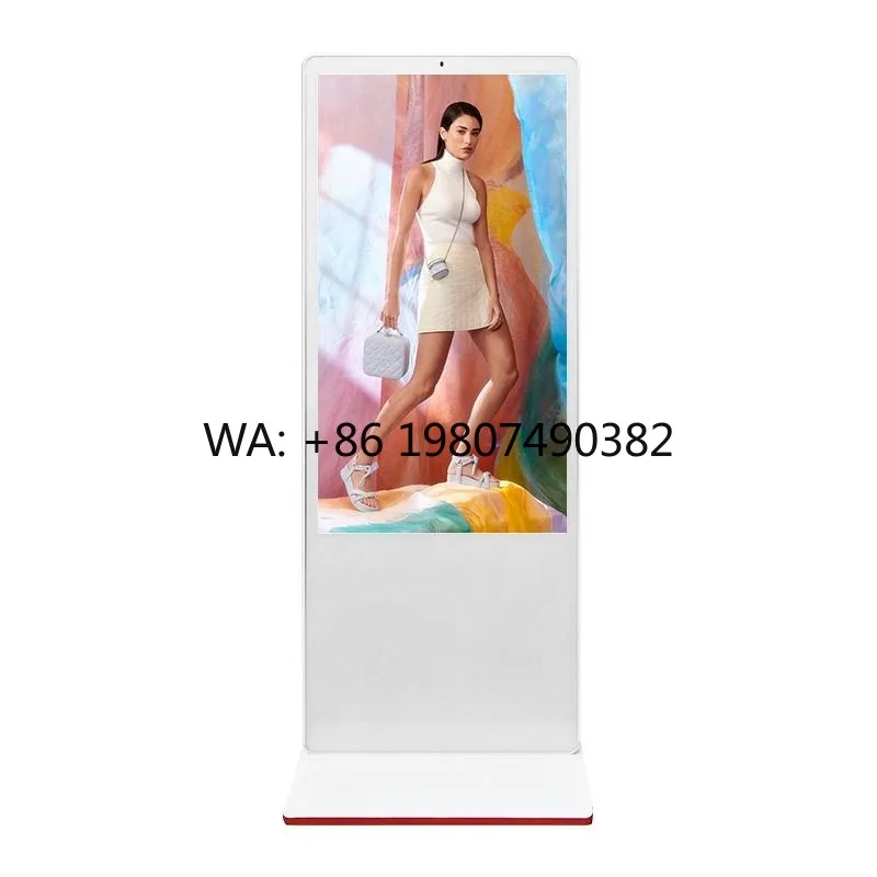32 43 50 55 Inch 4K Touch LCD Floor Standing Screen Mall Indoor Commercial Digital Advertising Display Signage Player
32 43 50 55 Inch 4K Touch LCD Floor Standing Screen Mall Indoor Commercial Digital Advertising Display Signage Player