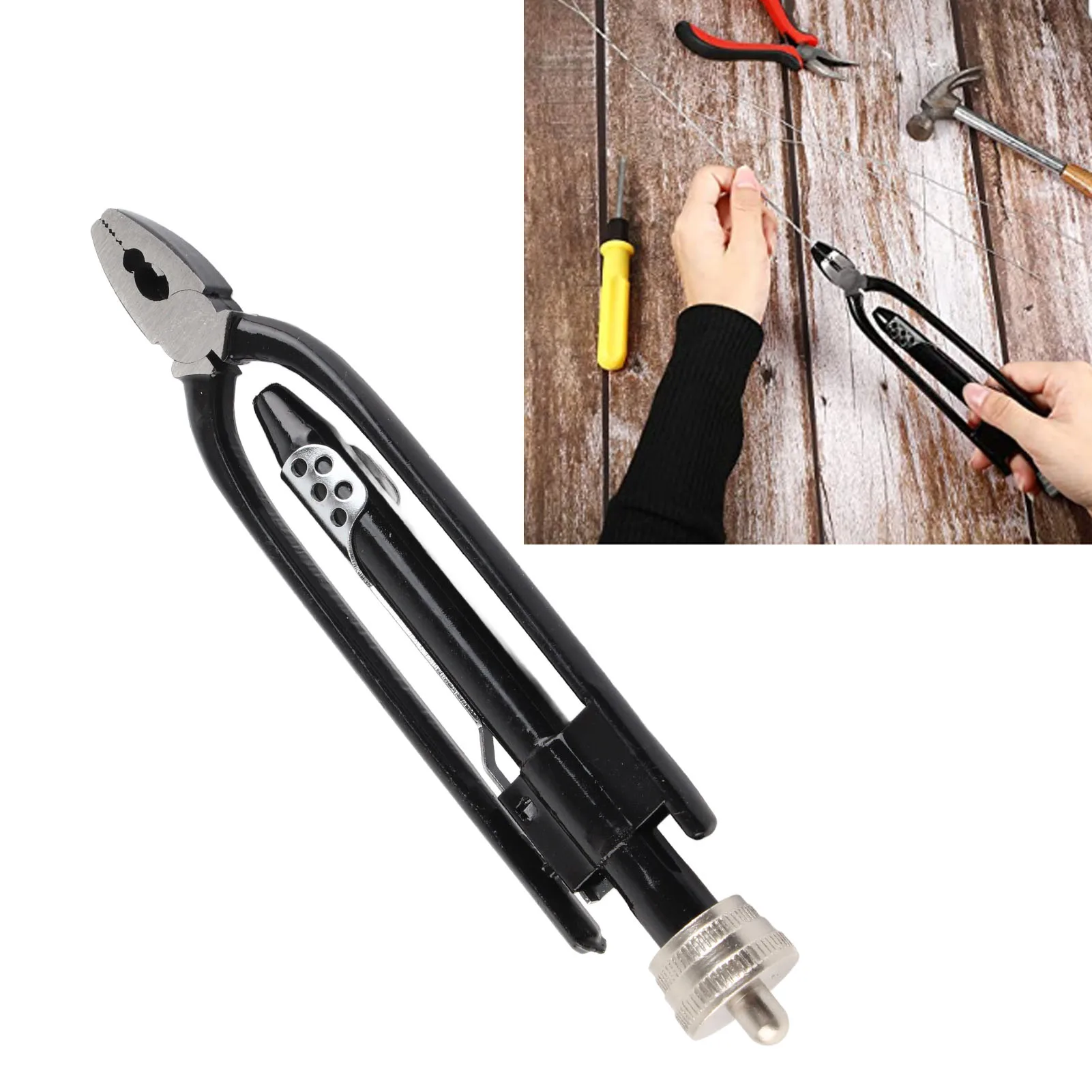 Wire Twist Plier Forged Construction Wire Twisting Tool Multi Purpose Efficient for Industrial for Automobile
Wire Twist Plier Forged Construction Wire Twisting Tool Multi Purpose Efficient for Industrial for Automobile