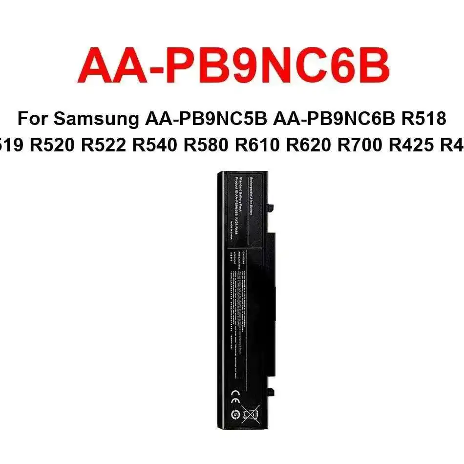Сменный аккумулятор для Samsung AA-PB9NC5B AA-PB9NC6B R518 R519 R520 R522 R540 R580 R610 R620 R700 R425 R430
Сменный аккумулятор для Samsung AA-PB9NC5B AA-PB9NC6B R518 R519 R520 R522 R540 R580 R610 R620 R700 R425 R430