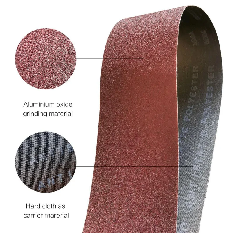 A24F-18-Piece Multipurpose 3 X 24 Inch Belt Sander Sanding Belt Set - Aluminum Oxide Material For Powerful Performance
A24F-18-Piece Multipurpose 3 X 24 Inch Belt Sander Sanding Belt Set - Aluminum Oxide Material For Powerful Performance