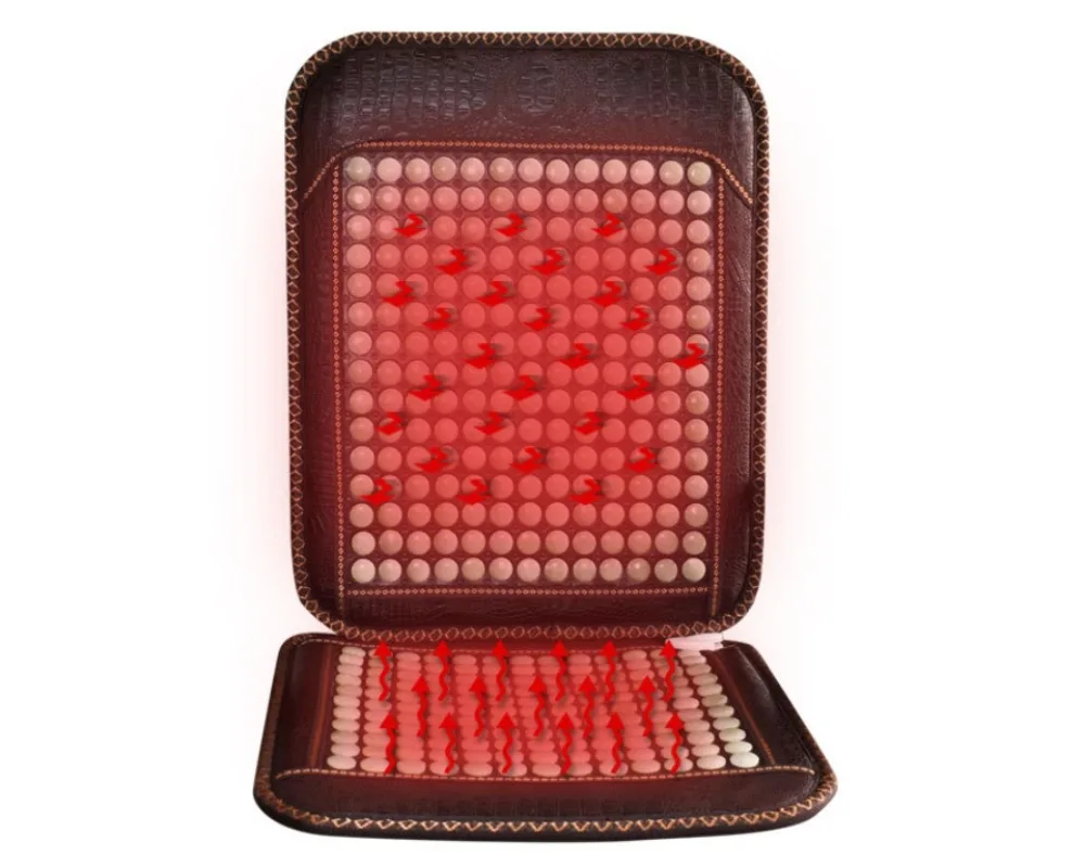 Jade Seat Cushion Electric Far Infrared Heating Tomarine Stone Sofa Chair Back Cushion Physiotherapy Treatment Pain Relief
Jade Seat Cushion Electric Far Infrared Heating Tomarine Stone Sofa Chair Back Cushion Physiotherapy Treatment Pain Relief