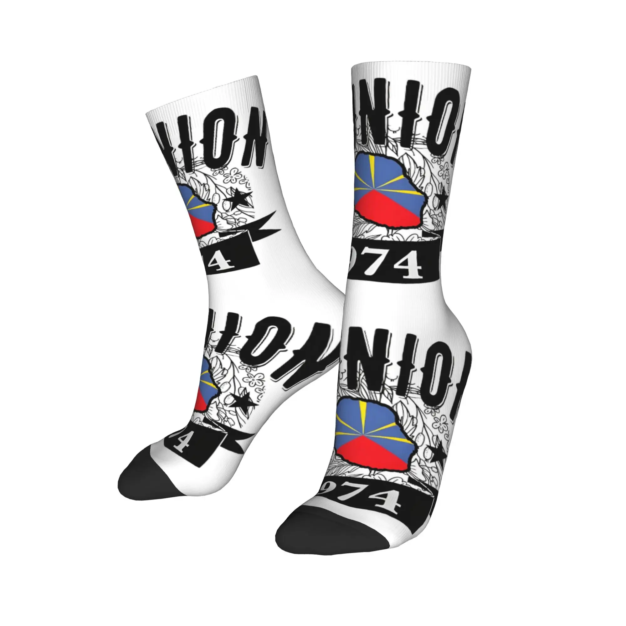 Симпатичные мужские модельные носки на острове Реюньонства, удобные теплые носки унисекс с 3D принтом логотипа 974, репунские горные носки для экипажа
Симпатичные мужские модельные носки на острове Реюньонства, удобные теплые носки унисекс с 3D принтом логотипа 974, репунские горные носки для экипажа