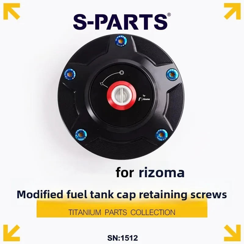 S-PARTS fuel tank cover titanium screw for Rizoma for DUCATI oil tank cap screw for BMW s1000 v4/v4s
S-PARTS fuel tank cover titanium screw for Rizoma for DUCATI oil tank cap screw for BMW s1000 v4/v4s