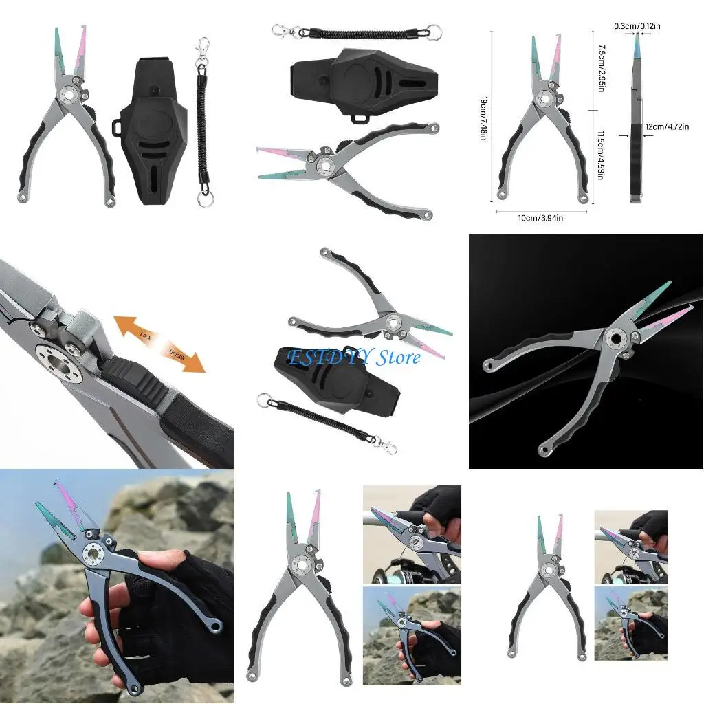 G6DE Fishing Plier Scissors Rustproof Fishing Line Cutter Fishing Accessories
G6DE Fishing Plier Scissors Rustproof Fishing Line Cutter Fishing Accessories