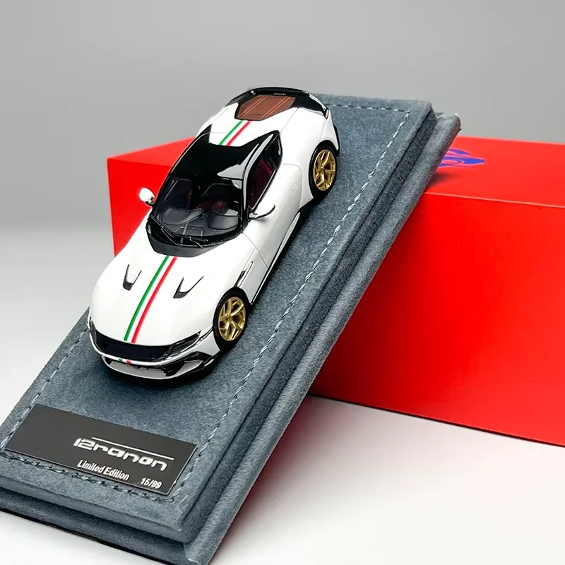 Модель автомобиля Zadie 1:64, 12-цилиндровый, белый, из смолы, статическая, для коллекции, декоративная, праздничный подарок, игрушка
Модель автомобиля Zadie 1:64, 12-цилиндровый, белый, из смолы, статическая, для коллекции, декоративная, праздничный подарок, игрушка