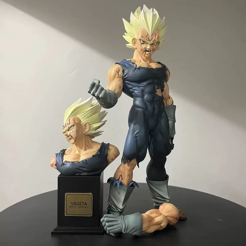 Dragon Ball Vegeta Action Figure Double Head Sculpt Interchangeable Arms Battle Damaged Anime Collectible Model Desk Decor Gift
Dragon Ball Vegeta Action Figure Double Head Sculpt Interchangeable Arms Battle Damaged Anime Collectible Model Desk Decor Gift