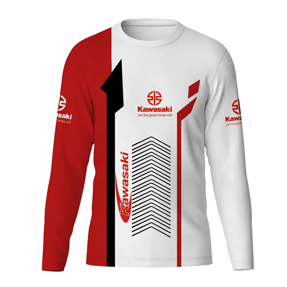 Men Women Long Sleeves T Shirt Kawasaki Motorcycle Logo Graphic 3D Print Fashion Breathable Sun Protection Clothes Cool Tops 88
Men Women Long Sleeves T Shirt Kawasaki Motorcycle Logo Graphic 3D Print Fashion Breathable Sun Protection Clothes Cool Tops 88