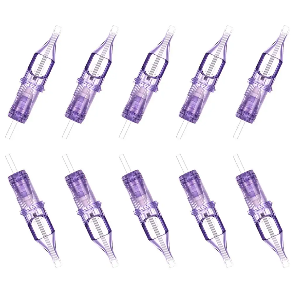 10pcs Stainless Steel 0.35mm Purple Liner Needles for Eyebrow Makeup Safe Professional Design
10pcs Stainless Steel 0.35mm Purple Liner Needles for Eyebrow Makeup Safe Professional Design
