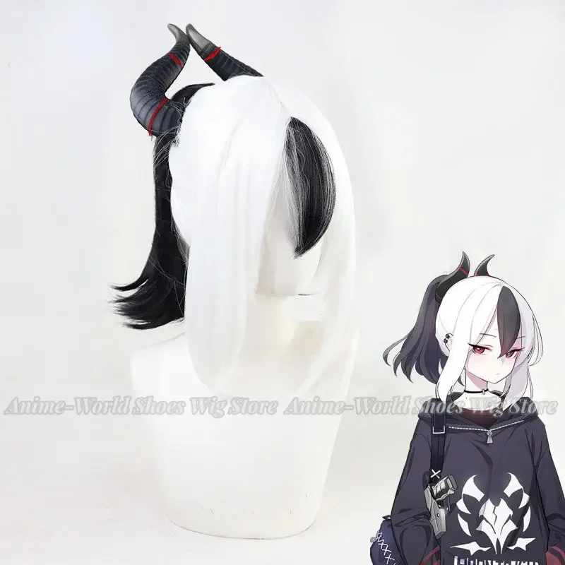 Game Blue Archive Onikata Kayoko Cosplay Wig Black White With Ponytail Heat Resistant Synthetic Halloween Party Wigs + Wig Cap
Game Blue Archive Onikata Kayoko Cosplay Wig Black White With Ponytail Heat Resistant Synthetic Halloween Party Wigs + Wig Cap