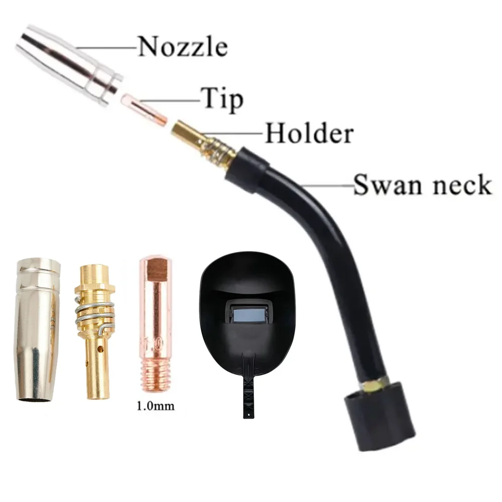 MIG200 welding machine consumables nozzle tip electrode burner consumables kit, welding machine accessories
MIG200 welding machine consumables nozzle tip electrode burner consumables kit, welding machine accessories
