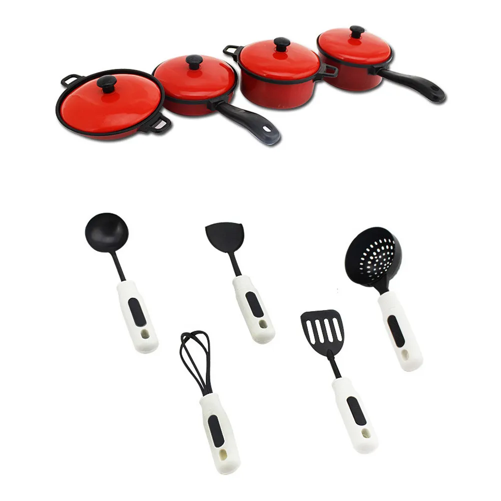 13Pcs Kitchenware Set High Simulation Pretend Play for Kids Mini Stove Pots Tableware Cookware Educational Role Play
13Pcs Kitchenware Set High Simulation Pretend Play for Kids Mini Stove Pots Tableware Cookware Educational Role Play