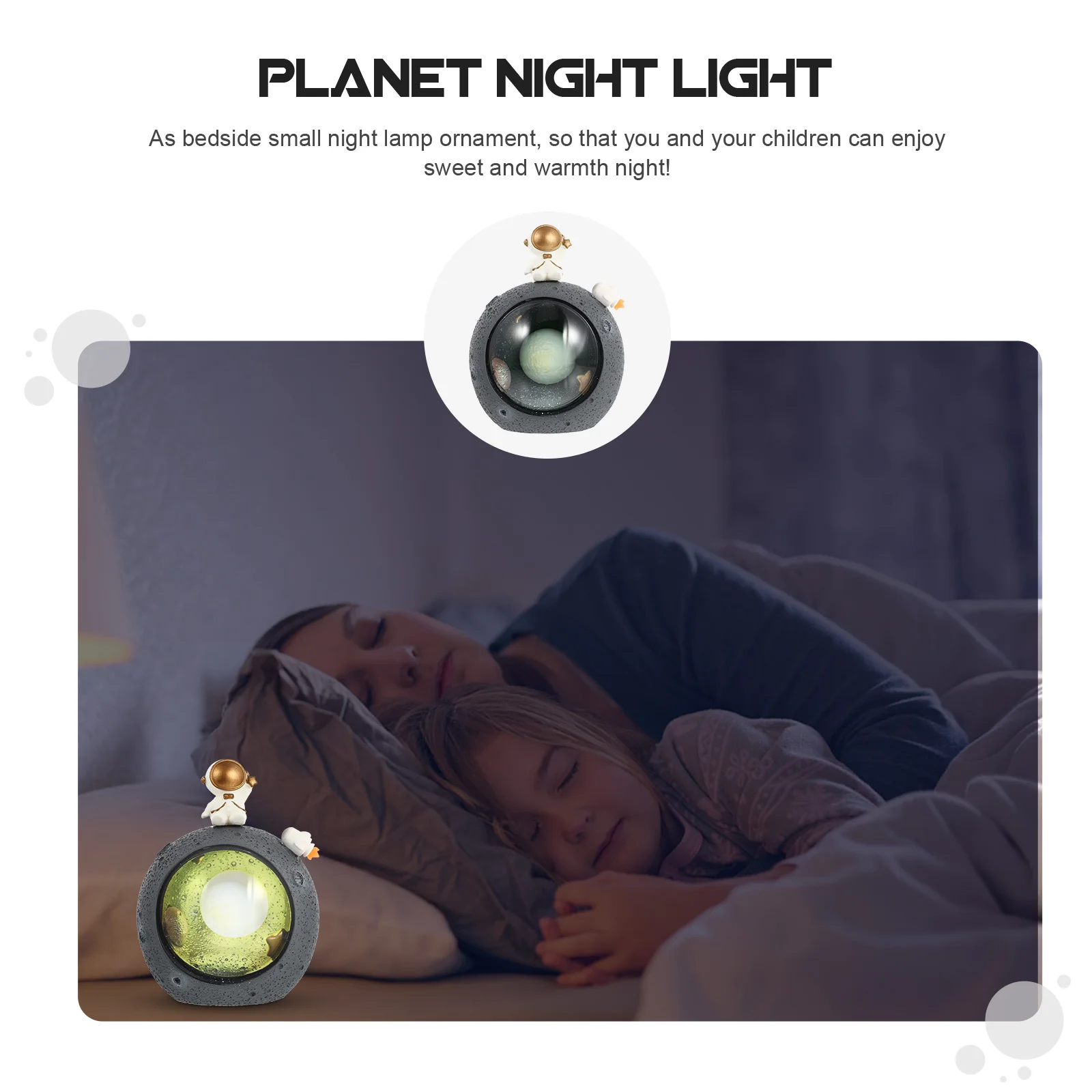 1Pcs Astronaut Planet Night Lamp Nordic Style Bedroom Bedside Light Decorative Home Light Creative Desktop Lamp
1Pcs Astronaut Planet Night Lamp Nordic Style Bedroom Bedside Light Decorative Home Light Creative Desktop Lamp