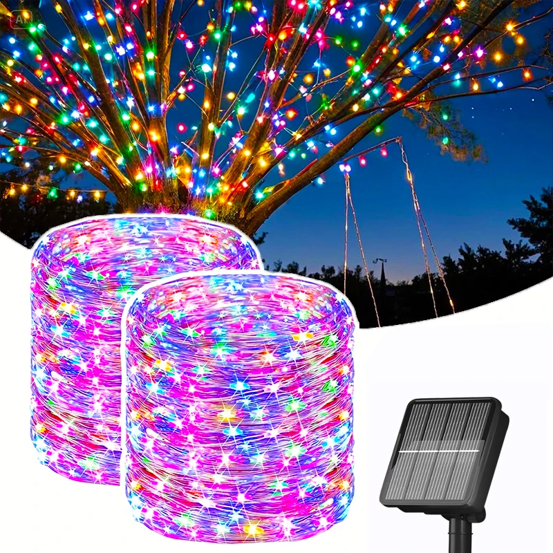 Уличные светодиодные гирлянды на солнечной энергии, водонепроницаемый рождественский декор, солнечные бусины, проволочные фонари для рождественского двора, балкона, патио, декор крыльца
Уличные светодиодные гирлянды на солнечной энергии, водонепроницаемый рождественский декор, солнечные бусины, проволочные фонари для рождественского двора, балкона, патио, декор крыльца