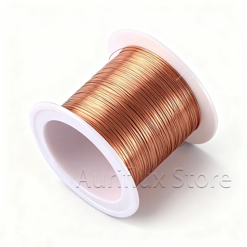1 Roll Enameled Copper Wire Magnet Winding Wire 0.05mm-0.7mm for Cable Copper Wire Magnet Wire Connecting or Soldering
1 Roll Enameled Copper Wire Magnet Winding Wire 0.05mm-0.7mm for Cable Copper Wire Magnet Wire Connecting or Soldering