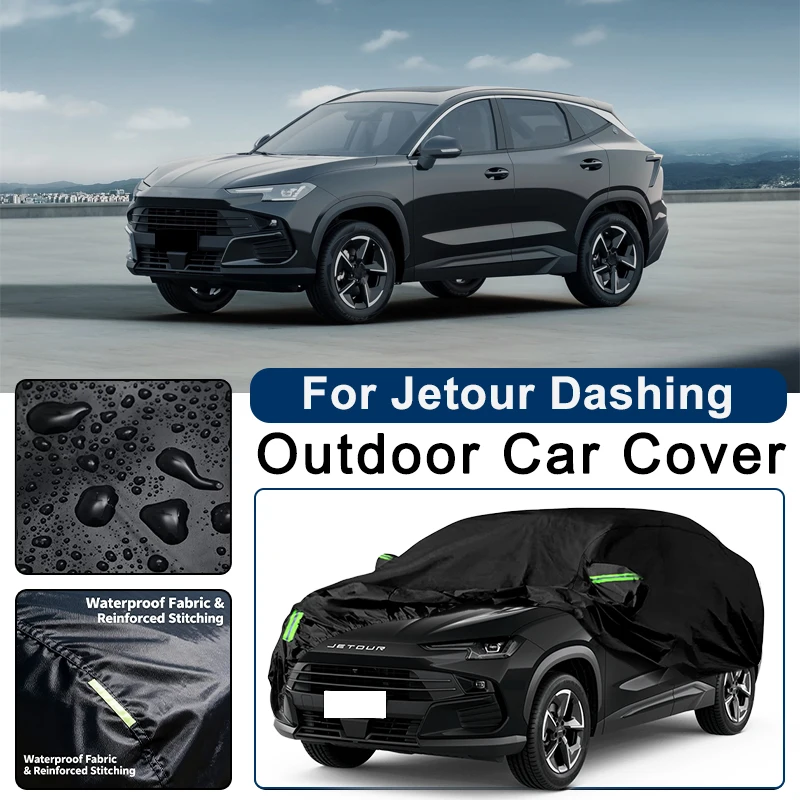 Outdoor Car Cover Waterproof Dustproof UV Sun Protection, Full Car Protector Exterior Accessories For Jetour Dashing 2022-2026
Outdoor Car Cover Waterproof Dustproof UV Sun Protection, Full Car Protector Exterior Accessories For Jetour Dashing 2022-2026