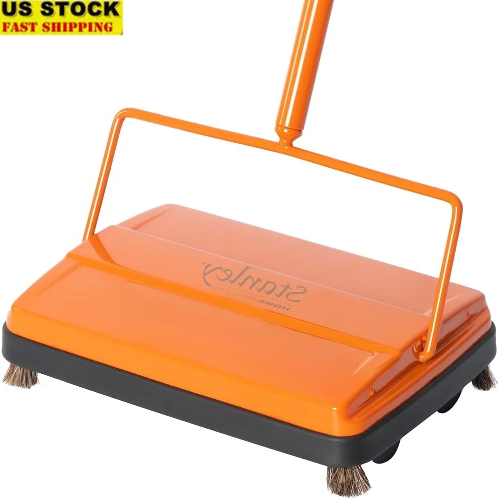 Heavy Duty Electrostatic Floor Sweeper Portable Cleaner Smooth Floors Low Pile Rugs Carpet Hand Operated Lightweight Tool
Heavy Duty Electrostatic Floor Sweeper Portable Cleaner Smooth Floors Low Pile Rugs Carpet Hand Operated Lightweight Tool