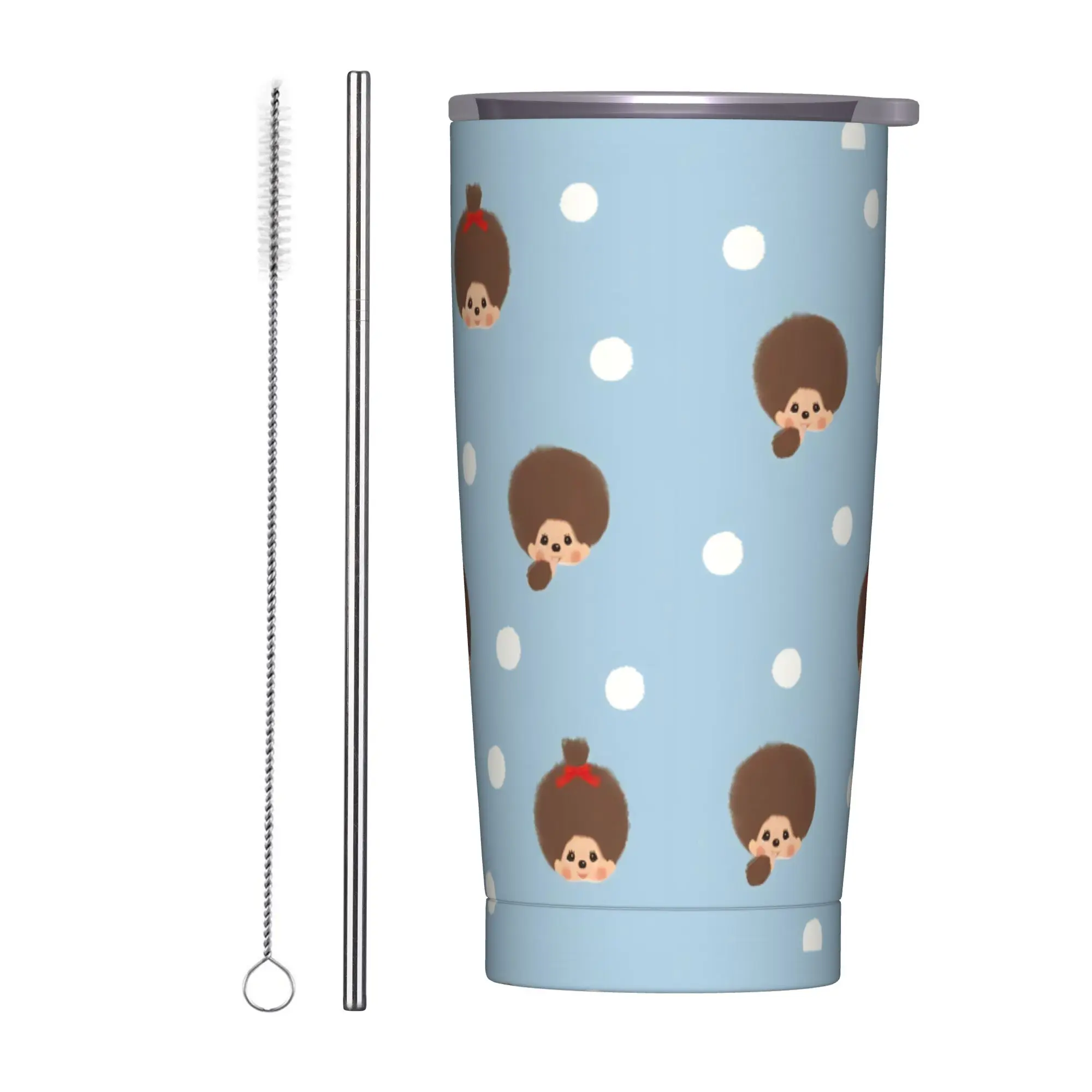 Stainless Steel Tumbler Cute Monchhichis Coffee Mug Leakproof Hot Drinks Car Mugs Travel Water Bottle
Stainless Steel Tumbler Cute Monchhichis Coffee Mug Leakproof Hot Drinks Car Mugs Travel Water Bottle