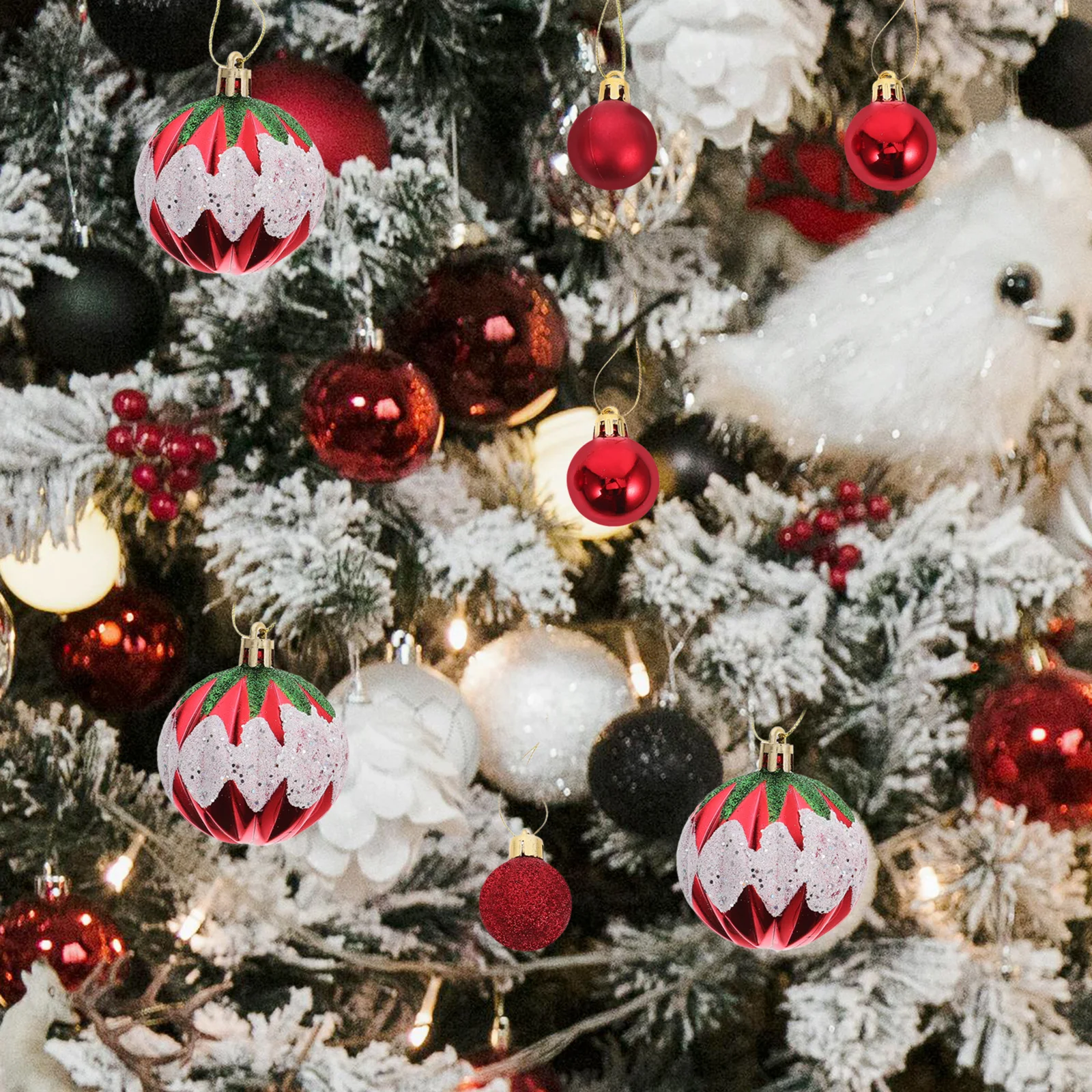 35pcs Hemisphere Christmas Tree nament Red Xmas Balls Decor Party Supplies Hangingnaments Christmas Decorations Home Decor
35pcs Hemisphere Christmas Tree nament Red Xmas Balls Decor Party Supplies Hangingnaments Christmas Decorations Home Decor