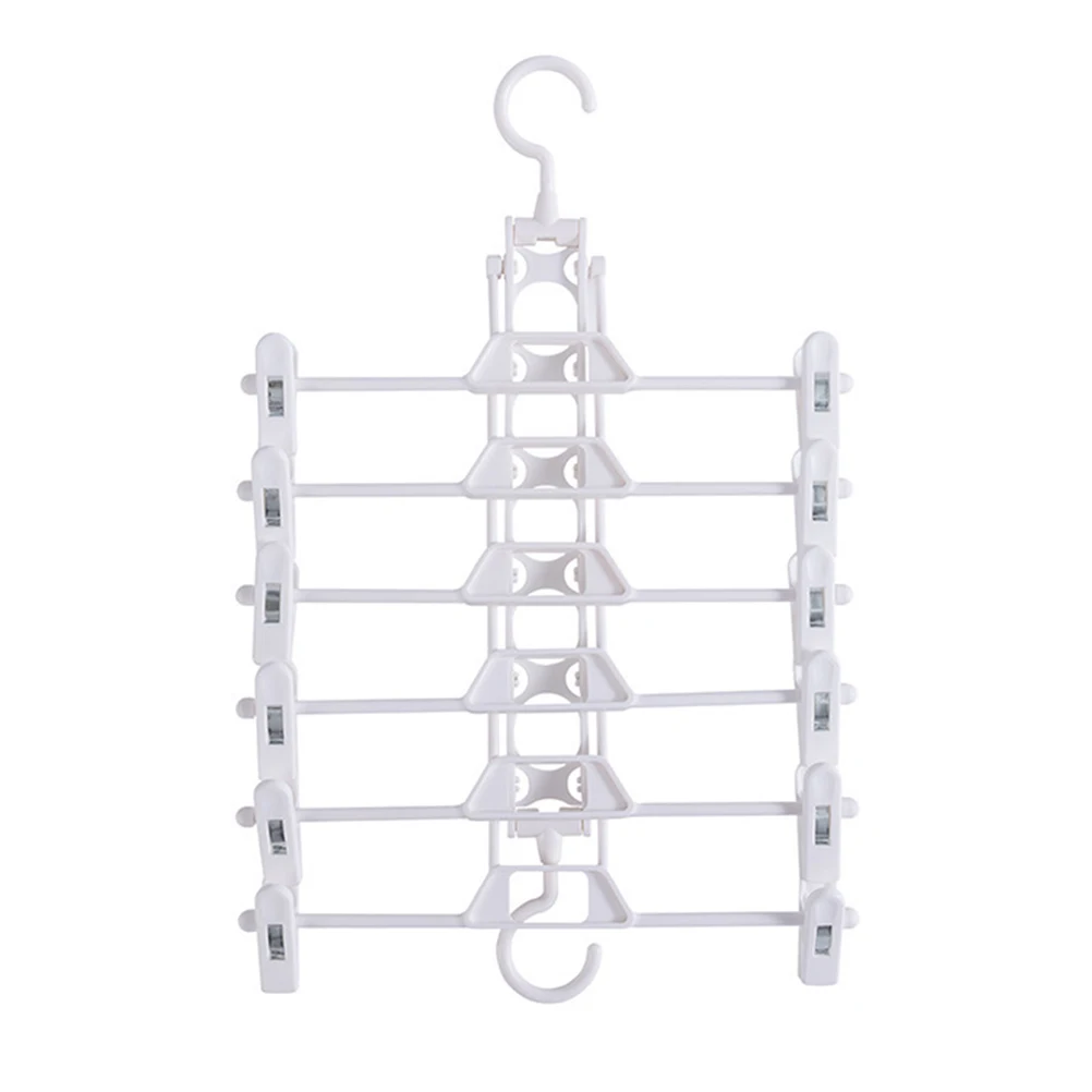 1pc Multifunctional Clothes Hanger Plastic Pants Rack Foldable 360 Degree Rotation Fall Resistant Multilayers Trousers
1pc Multifunctional Clothes Hanger Plastic Pants Rack Foldable 360 Degree Rotation Fall Resistant Multilayers Trousers