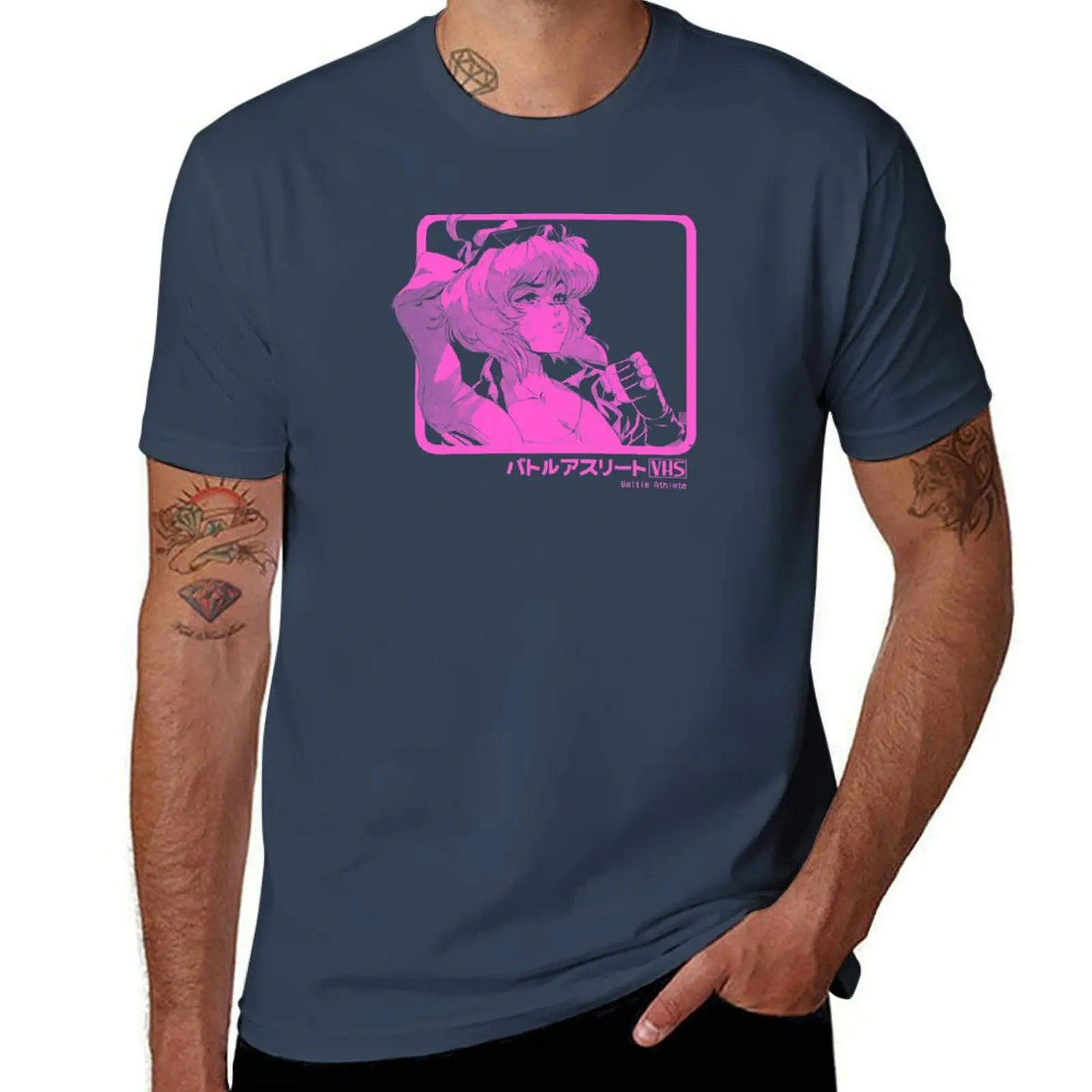 Art by AngryAngryD. Babs Band Retro Logo(Pink) T-Shirt Durable Work Wear T-Shirt
Art by AngryAngryD. Babs Band Retro Logo(Pink) T-Shirt Durable Work Wear T-Shirt