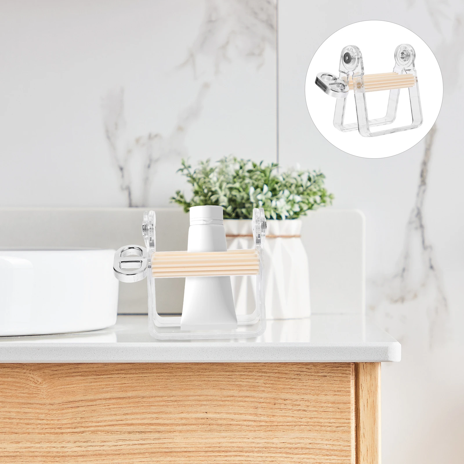 Manual Rolling Squeezer White Easy Portable Travel Bathroom Plastic Tube Presser Bathroom Toothpaste Squeezers Squeezers
Manual Rolling Squeezer White Easy Portable Travel Bathroom Plastic Tube Presser Bathroom Toothpaste Squeezers Squeezers